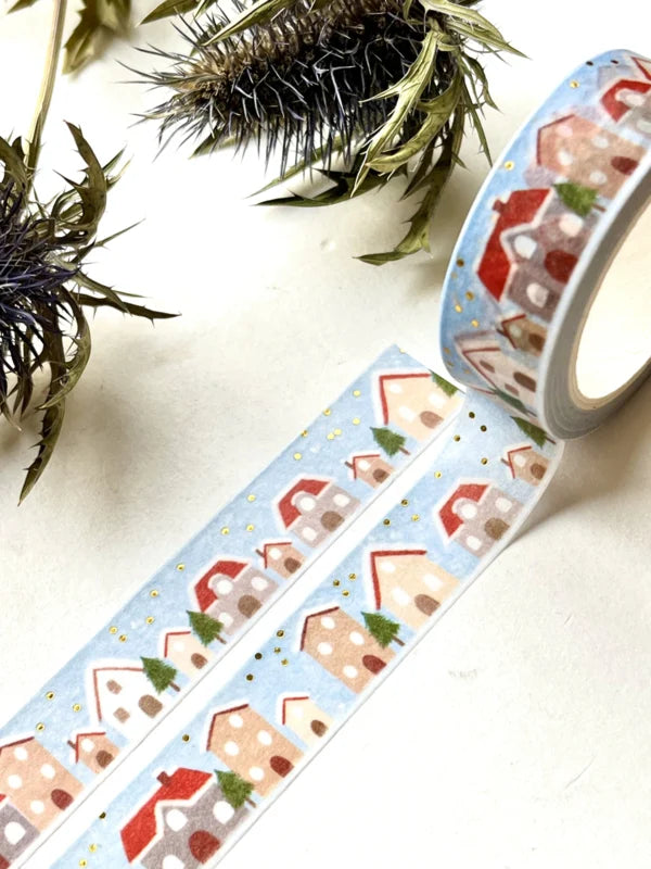 Washi tape - Snowy street