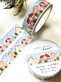 Washi tape - Snowy street