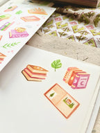 Sticker sheet - Books