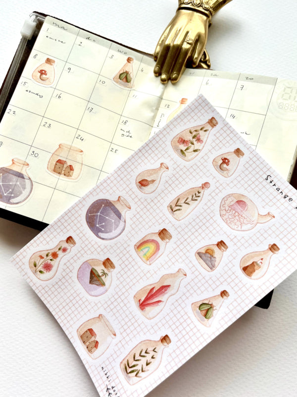 Stickervel - Strange potions
