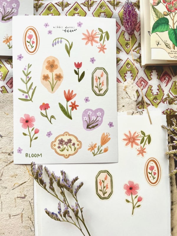 Stickervel - Bloom