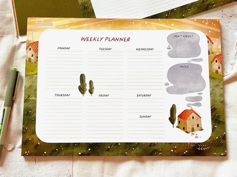 Weekly planner