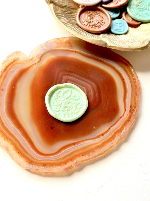 Zegellak stempel - Gemstones