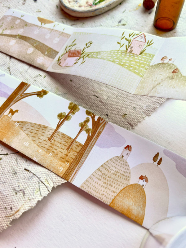Label roll - Landscapes