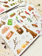 Sticker set Wheel of the Year - 8 sheets