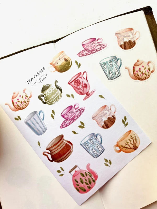 Stickervel - Tea please
