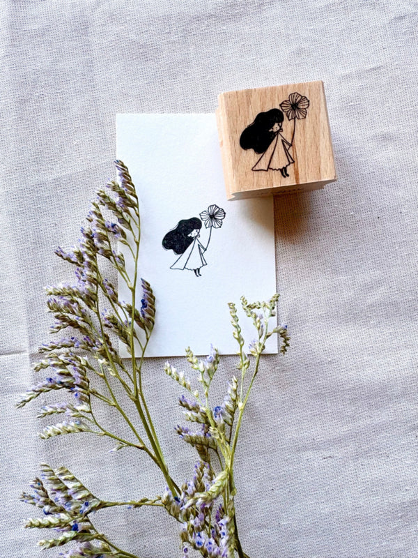 Stempel - Dotti girl - Flower