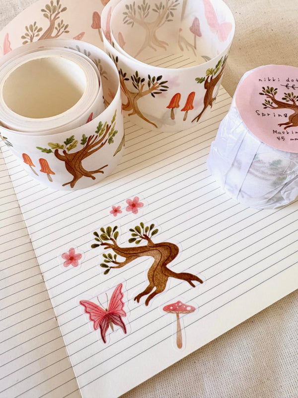 Washi tape - Kiss cut -Spring