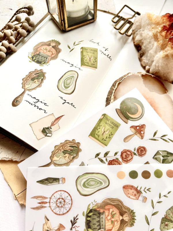 Rub on stickers - Magic